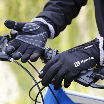 KYNCILOR For Outdoor Exercise Work Winter Warm Gloves Fleece Windproof Waterproof Gloves