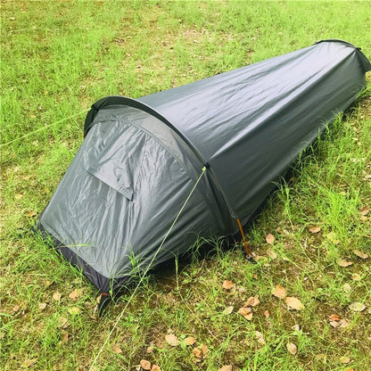 For Outdoor Camping Lightweight Backpacking Single Person Sleeping Tent