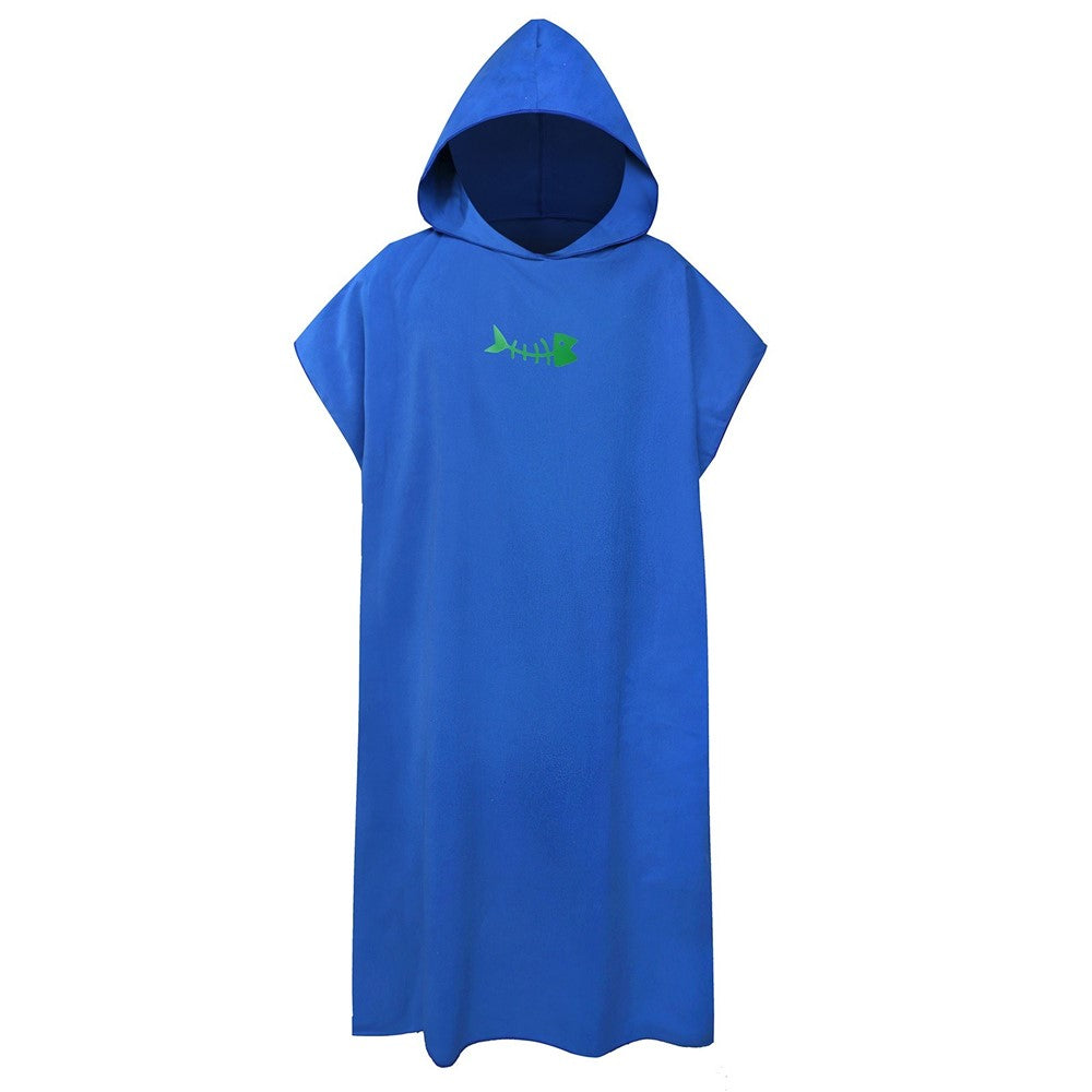 Surf Poncho Skin-Friendly Beach Poncho for Adults Changing Towel Quick-Dry Robe with Hood Microfiber Beach Blanket Bath Towel Swim Towel Wetsuit