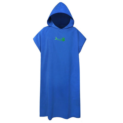 Surf Poncho Skin-Friendly Beach Poncho for Adults Changing Towel Quick-Dry Robe with Hood Microfiber Beach Blanket Bath Towel Swim Towel Wetsuit