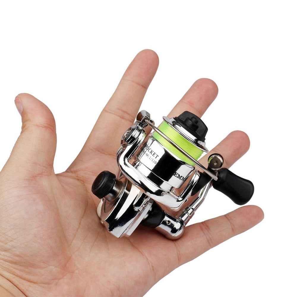 Fiberglass + Carbon Portable Pen Fishing Rod Mini Pocket Fishing Rod with Spinning Kit