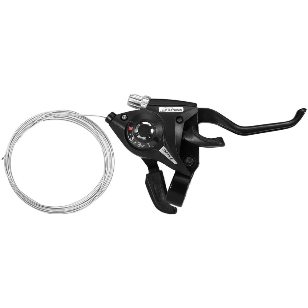 2pcs Bicycle Speed Shifter Brake Shifter 21 Speed Bike Gear Shifter Brake Lever Combo for Moutain Bike MTB BMX Fixie Gear Cycling