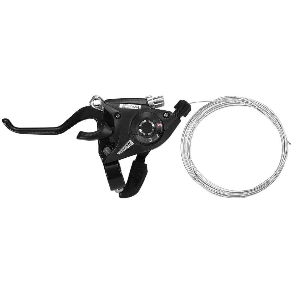 2pcs Bicycle Speed Shifter Brake Shifter 21 Speed Bike Gear Shifter Brake Lever Combo for Moutain Bike MTB BMX Fixie Gear Cycling
