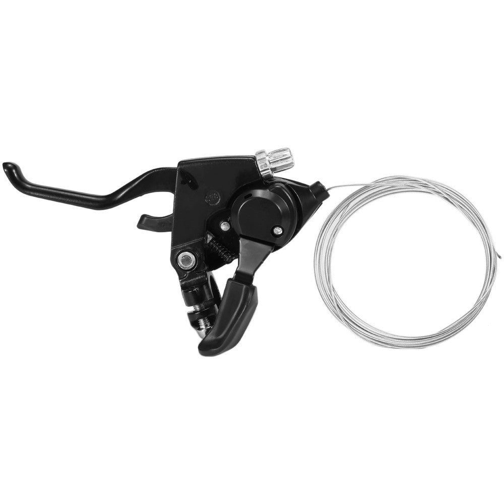 2pcs Bicycle Speed Shifter Brake Shifter 21 Speed Bike Gear Shifter Brake Lever Combo for Moutain Bike MTB BMX Fixie Gear Cycling