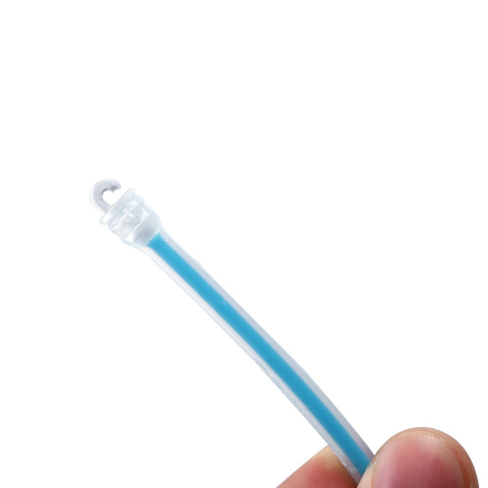 POWERTI 4Pcs/Set Tennis Racket Damper Silicone Strips Tennis Bat Vibration Absorbing Shock Reducing Anti-slip Strips