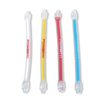 POWERTI 4Pcs/Set Tennis Racket Damper Silicone Strips Tennis Bat Vibration Absorbing Shock Reducing Anti-slip Strips