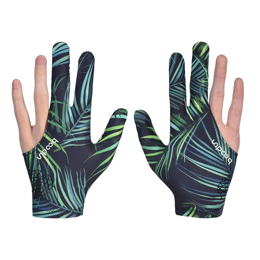 BOODUN 3 Finger Billiards Gloves Pool Cue Gloves Fits on Left or Right Hand