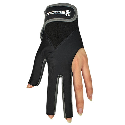 3 Fingers Show Gloves Left Hands Gloves for Billiard Shooters Carom Pool Snooker Cue Sport