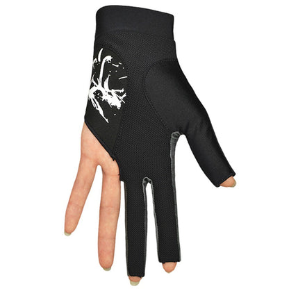3 Fingers Show Gloves Left Hands Gloves for Billiard Shooters Carom Pool Snooker Cue Sport