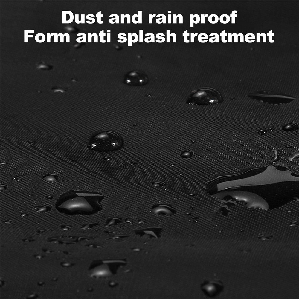 BSDDP 200x90x100cm Motorcycle Cover with Keyhole Oxford Cloth Waterproof Dustproof Motorbike Outdoor Protective Hood Cover