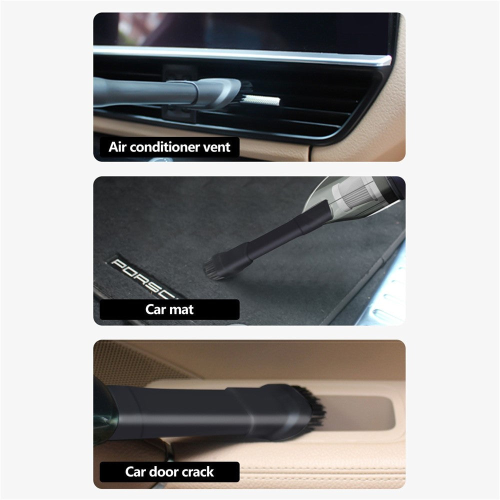 Mini Vacuum Cleaner Portable Strong Suction Wet Dry Cleaner for Cleaning Home Office Car