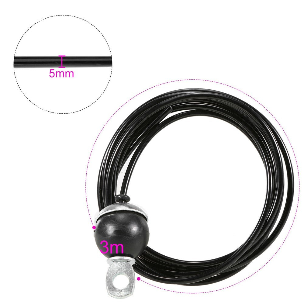 2.5m Gym Cable Steel Wire Fitness Pulley Cable for Home Gym Cable Machine Weight Lift Pulley System