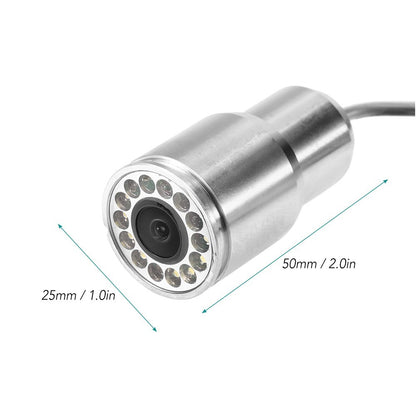 1200TVL Underwater Fishing Camera Stainless Steel Housing IP68 Waterproof