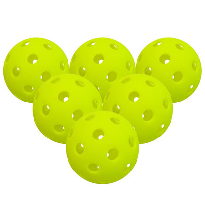 40 Holes Outdoor Sports Solid Pickleball Balls for Outdoor Courts