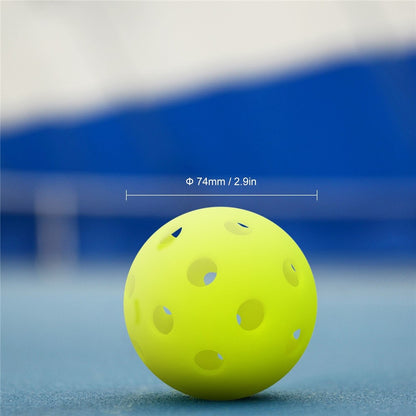 40 Holes Outdoor Sports Solid Pickleball Balls for Outdoor Courts