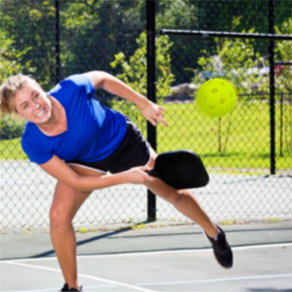 40 Holes Outdoor Sports Solid Pickleball Balls for Outdoor Courts