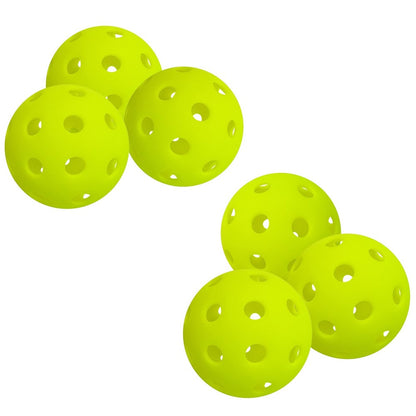 40 Holes Outdoor Sports Solid Pickleball Balls for Outdoor Courts