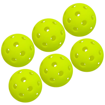 40 Holes Outdoor Sports Solid Pickleball Balls for Outdoor Courts