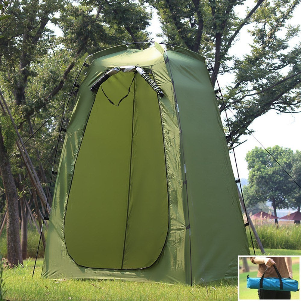 Camping Shower Tent Oversize Space 6FT Privacy Outdoor Bathroom Changing Dressing Room for Hiking Beach Picnic Fishing Potty