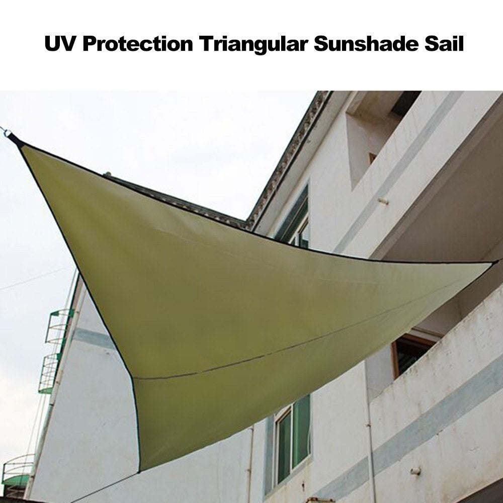 Polyester Durable Outdoor Triangular Sunshade Sail