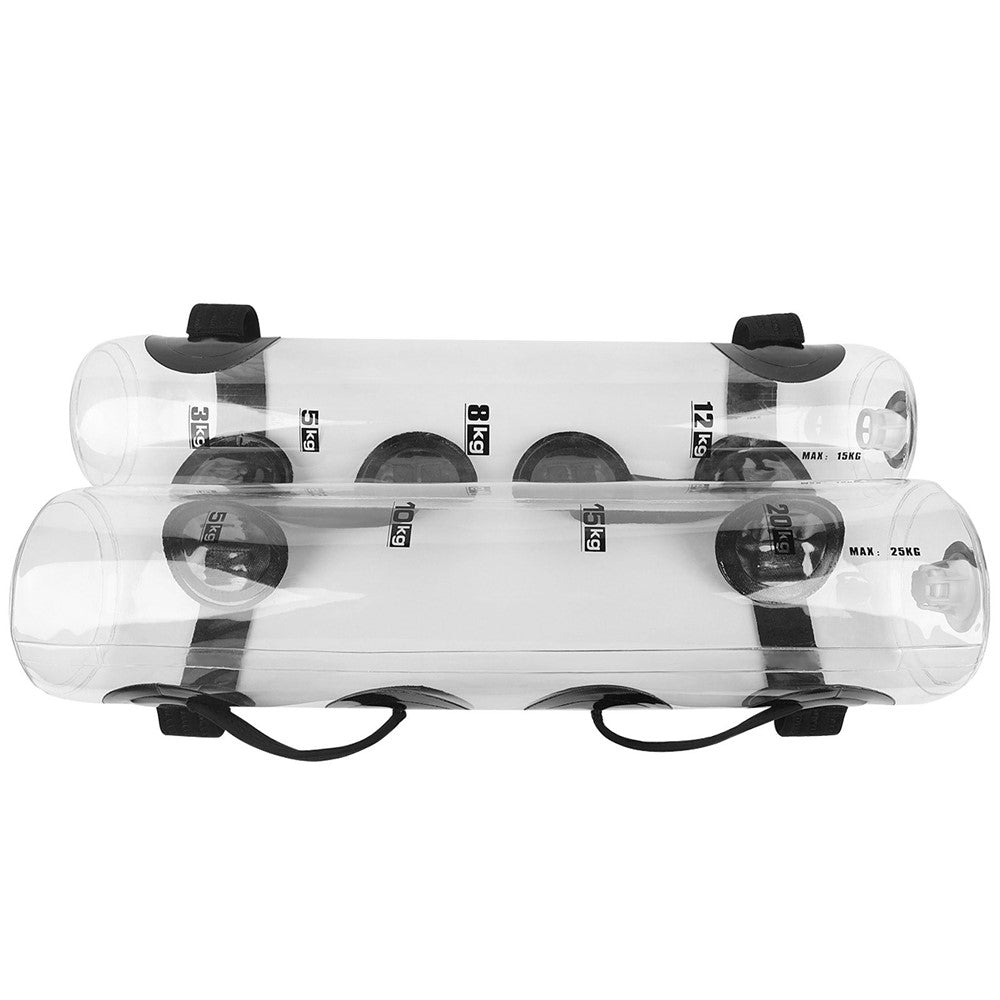 15kg/33lb Water Aqua Bag Weight Training Water-filled Bag with Air Pump for Fitness Workout