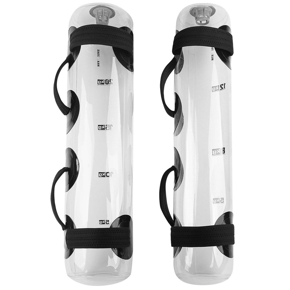 15kg/33lb Water Aqua Bag Weight Training Water-filled Bag with Air Pump for Fitness Workout