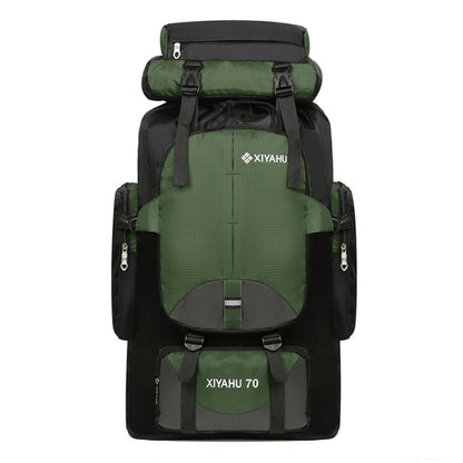 XIYAHU 70L Large Capacity Sports Backpack Waterproof Bag Rucksack for Outdoor Climbing Hiking