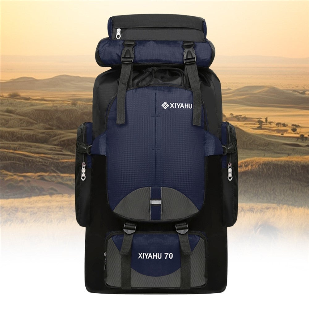 XIYAHU 70L Large Capacity Sports Backpack Waterproof Bag Rucksack for Outdoor Climbing Hiking