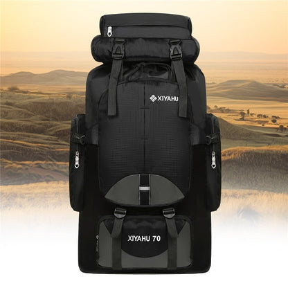 XIYAHU 70L Large Capacity Sports Backpack Waterproof Bag Rucksack for Outdoor Climbing Hiking