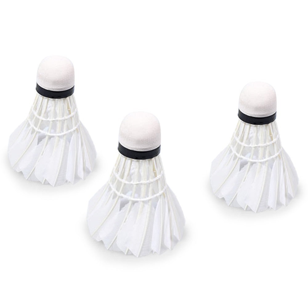 12Pcs Feather Badminton Shuttlecocks High Speed Badminton Balls for Indoor Outdoor Sports
