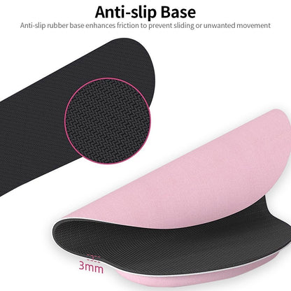 Ergonomic Memory Foam Keyboard Wrist Rest Mouse Pad Set Anti-slip Rubber Base Wrist Pad