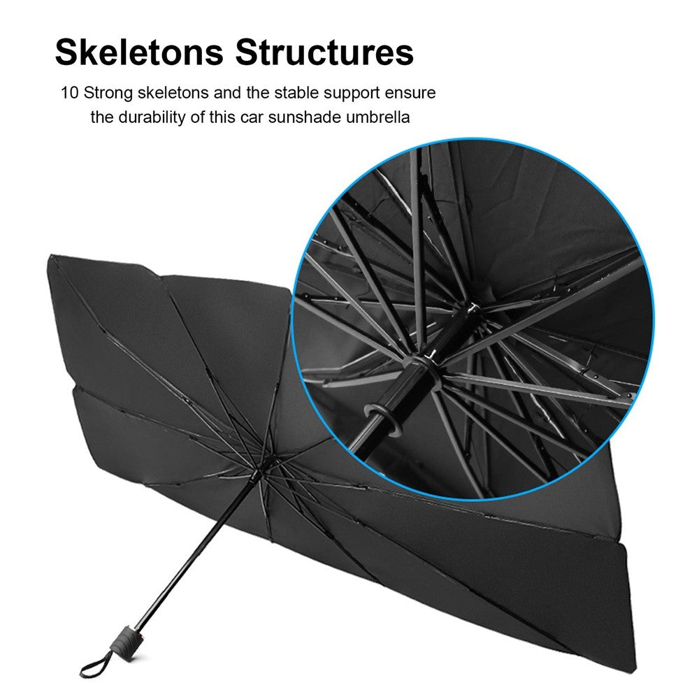 Foldable Design Portable Car Windshield Sun Shade Umbrella Car Umbrella Cover Block Car Front Window