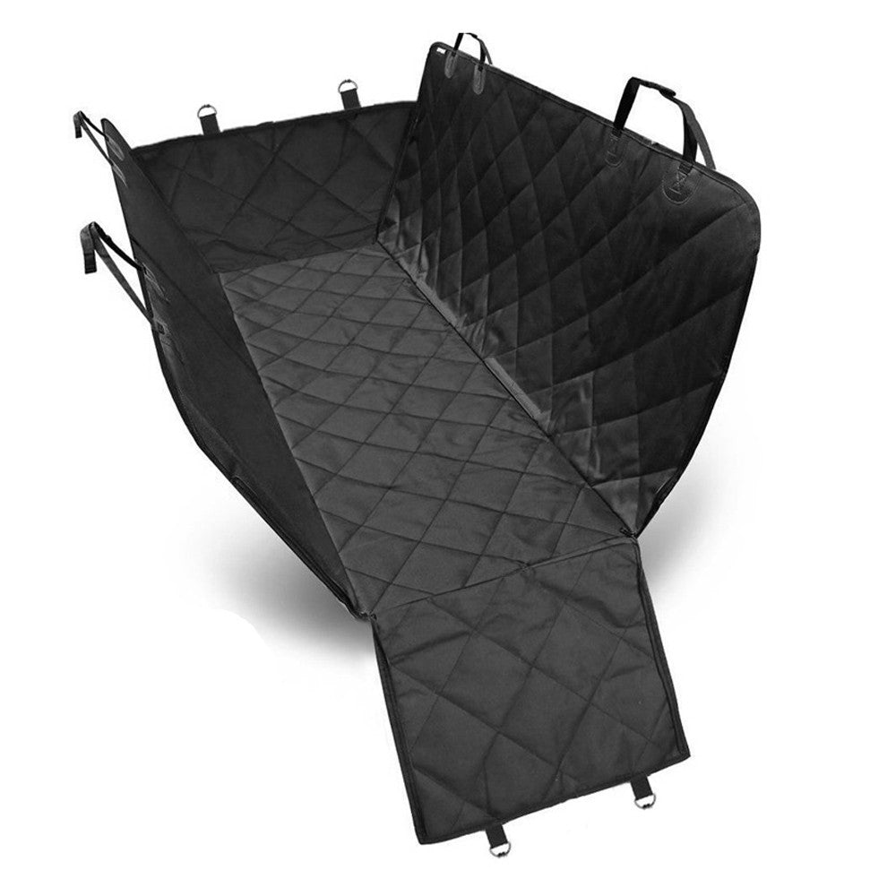 Waterproof Pet Car Mat Back Seats Dog Cushion Durable Pet Mat Trunk Dirt-proof Pad With Ears And Zipper Dog Car Seats Cover Cushion Protector