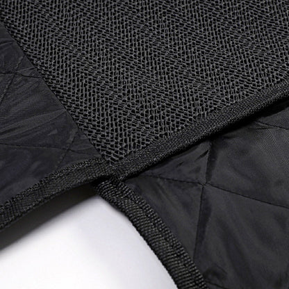 Waterproof Pet Car Mat Back Seats Dog Cushion Durable Pet Mat Trunk Dirt-proof Pad With Ears And Zipper Dog Car Seats Cover Cushion Protector