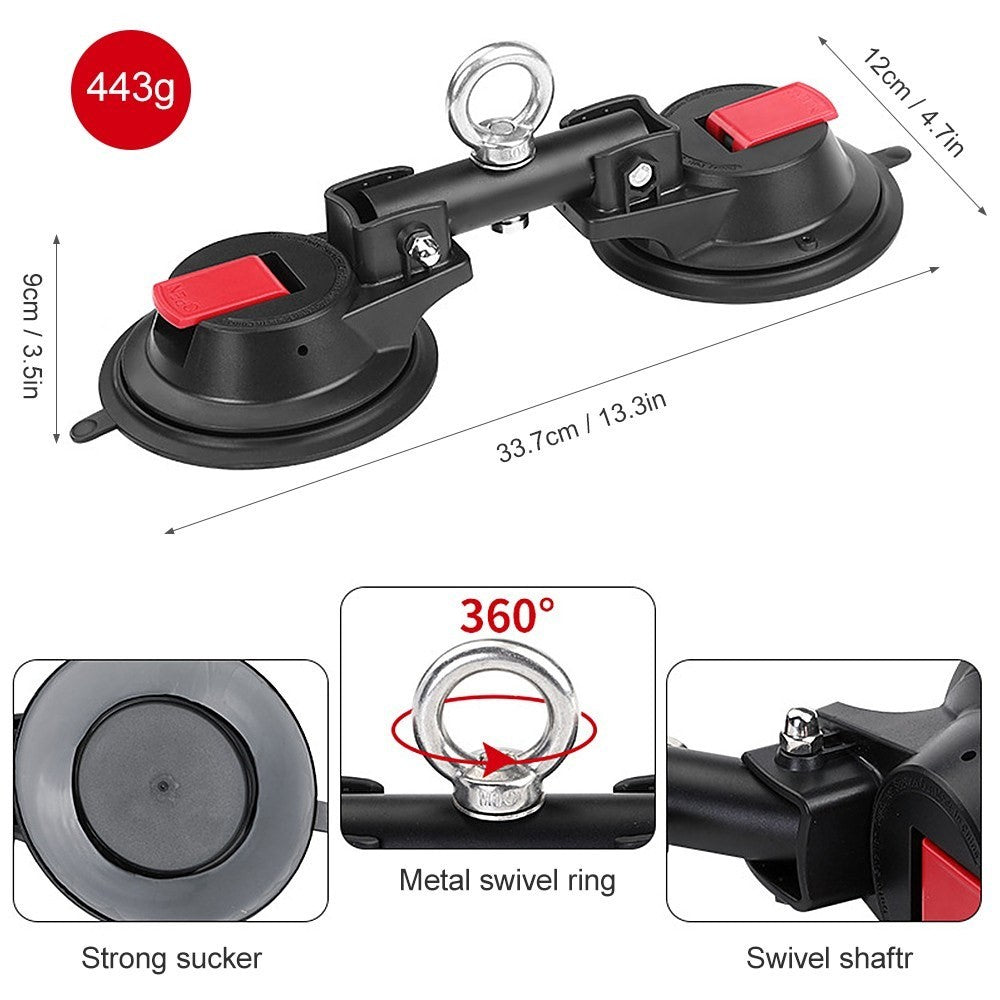 Suction Cup Hook Dog Bathing Grooming Bathing Dual Suction Cup Tub Holder for Pet Dog Cat Shower