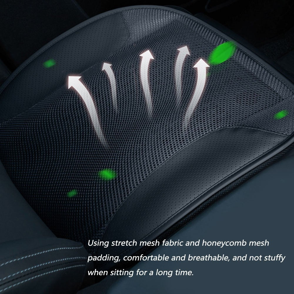 Car Ventilated Cushion Summer Seat Cooler Automotive USB Cooling Seat Cover with 5 Fans 3 Adjustable Wind Speed