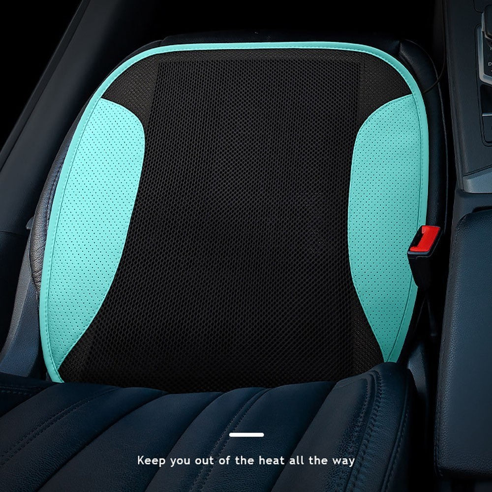 Car Ventilated Cushion Summer Seat Cooler Automotive USB Cooling Seat Cover with 5 Fans 3 Adjustable Wind Speed