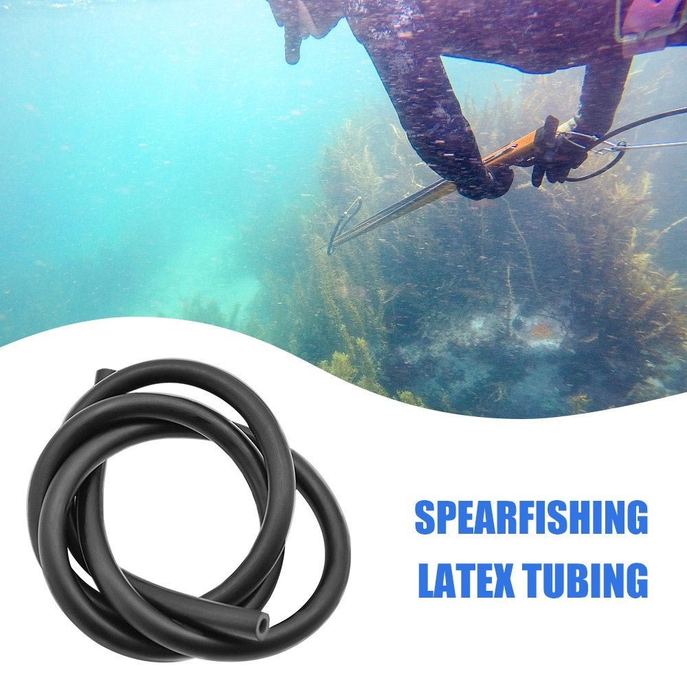 1m Spearfishing Sling Band Elastic Latex Tubing Hose for Fishing Boating Kayaking