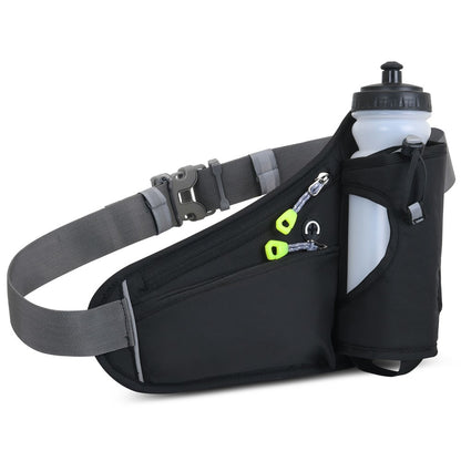 Sports Running Belt Waist Pack Bum Bag Hydration Belt Bag with Water Bottle Holder for Men and Women