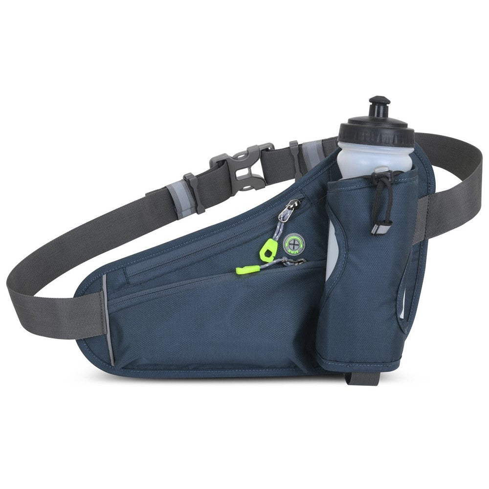Sports Running Belt Waist Pack Bum Bag Hydration Belt Bag with Water Bottle Holder for Men and Women