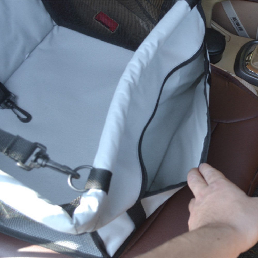 New Folding Pet Dog Cat Car Seat Safe Travel Carrier Kennel Puppy Handbag