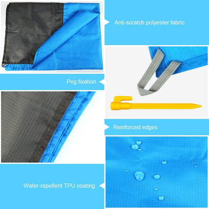 Beach Blanket Sandproof Beach Mat Quick Drying Portable Picnic Sheet for Outdoor Travel