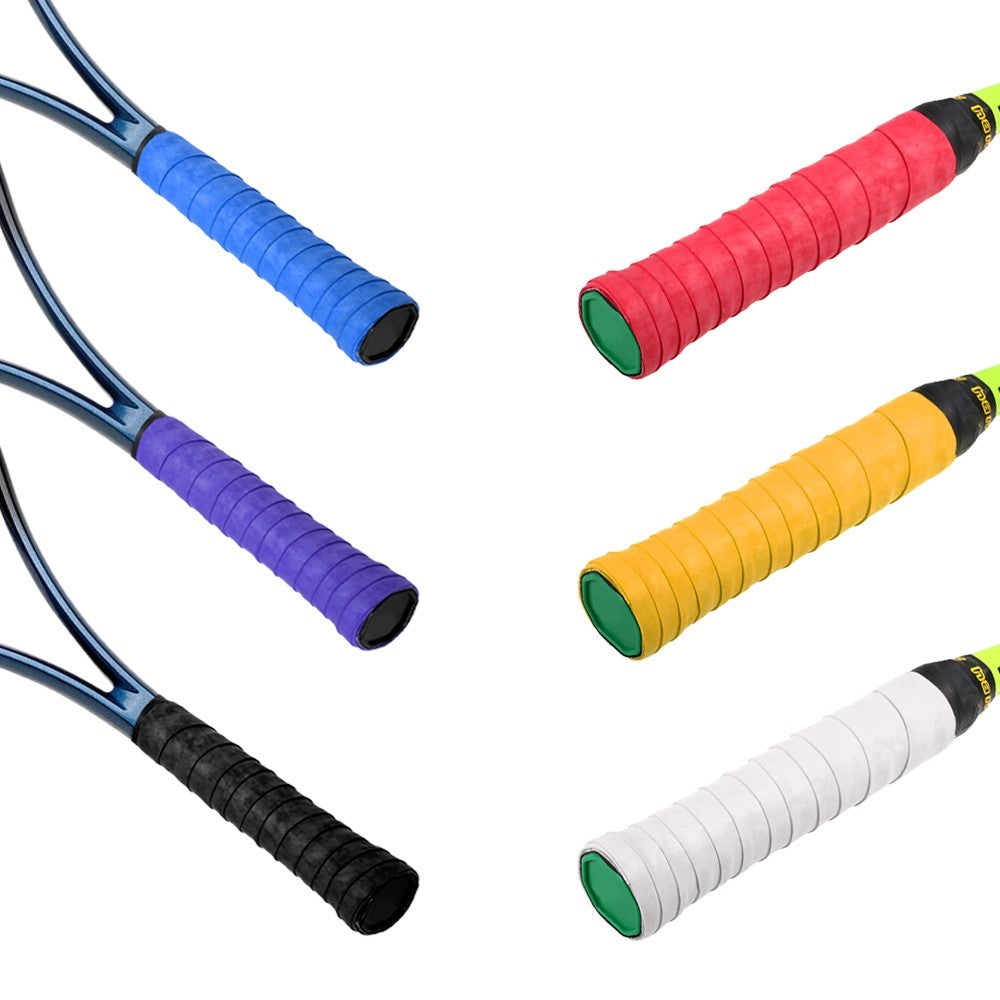 Tennis Racket Grip Tape Anti Slip Super Absorbent Tennis Overgrip Badminton Overgrip Pickleball Replacement Grip