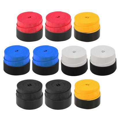 Tennis Racket Grip Tape Anti Slip Super Absorbent Tennis Overgrip Badminton Overgrip Pickleball Replacement Grip