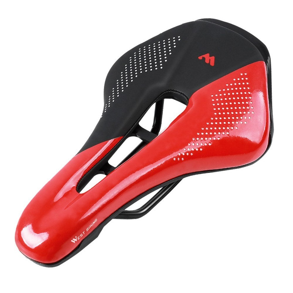 WEST BIKING Bike Saddle Bicycle Saddle Replacement  Soft PU Leather Hollow Seat Cushion for MTB Mountain Bike Road Bike