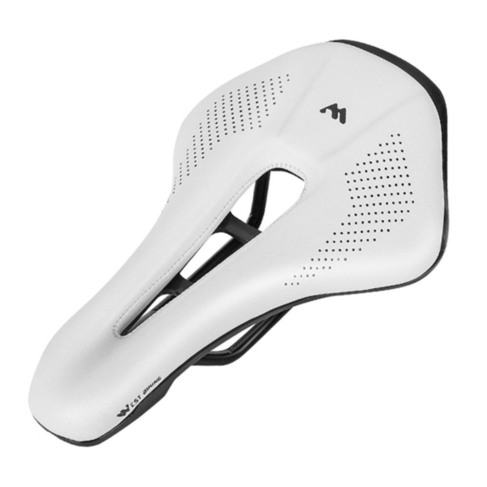 WEST BIKING Bike Saddle Bicycle Saddle Replacement  Soft PU Leather Hollow Seat Cushion for MTB Mountain Bike Road Bike