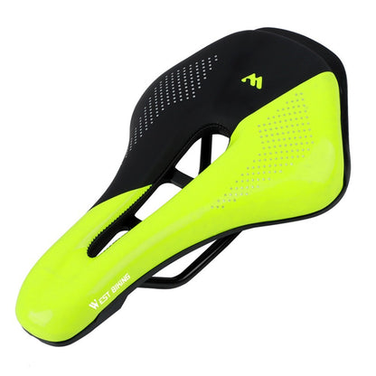 WEST BIKING Bike Saddle Bicycle Saddle Replacement  Soft PU Leather Hollow Seat Cushion for MTB Mountain Bike Road Bike