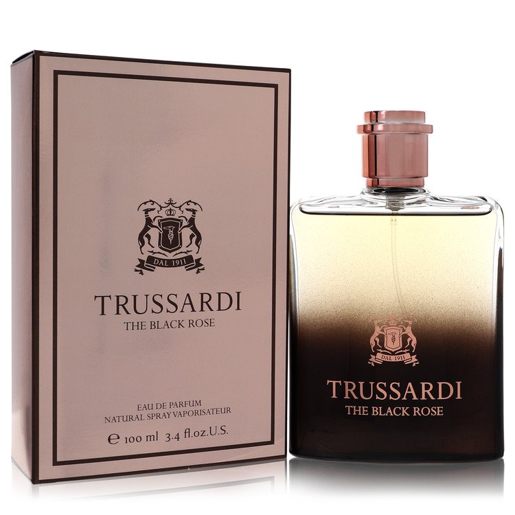 The Black Rose Eau De Parfum Spray (Unisex) by Trussardi 100 ml