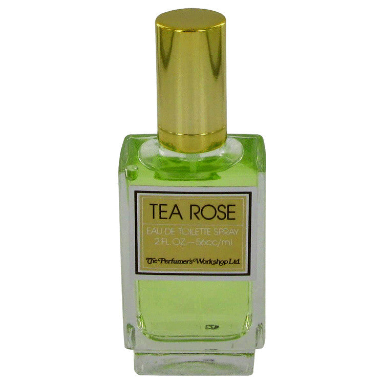 Tea Rose Eau De Toilette Spray (unboxed) by Perfumers Workshop 60 ml