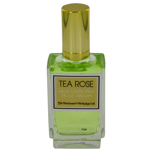 Tea Rose Eau De Toilette Spray (unboxed) by Perfumers Workshop 60 ml